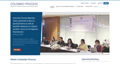 Desktop Screenshot of colomboprocess.org
